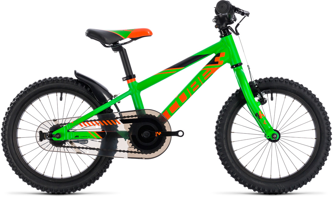 cube kid160 flashgreennorange 2018