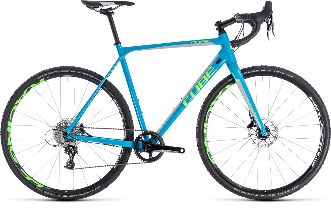 cube crossrace sl bluengreen 2018