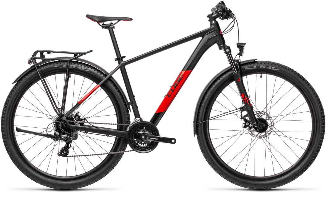 AIM Allroad black´n´red