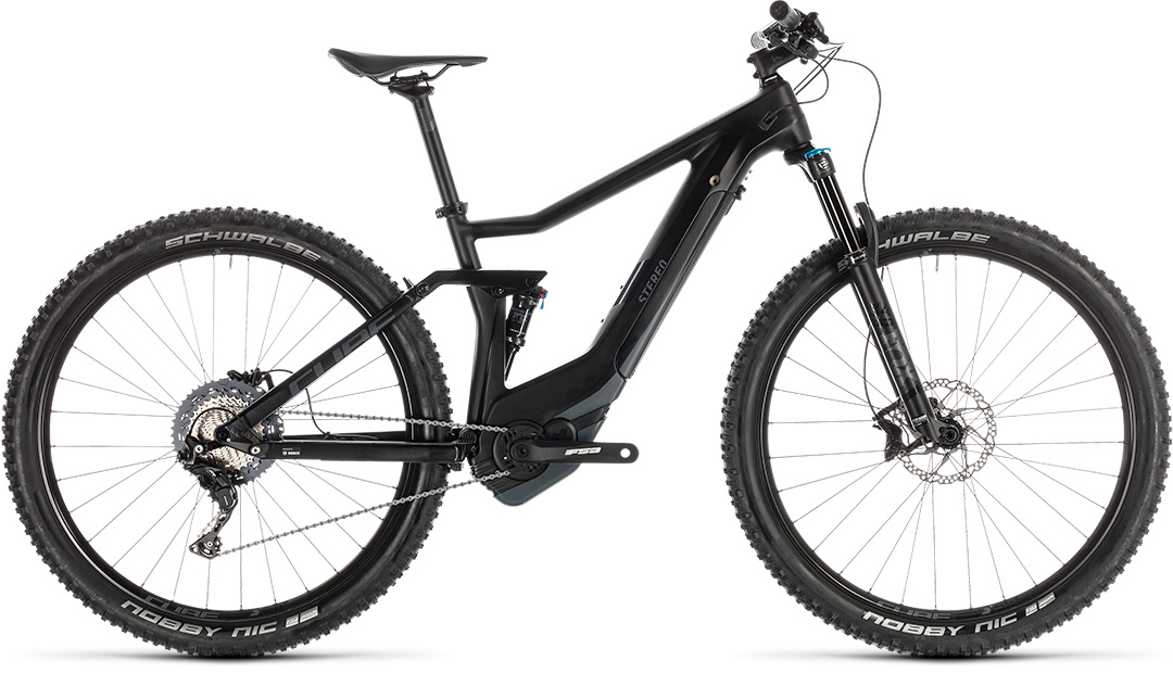 cube stereo hybrid 120 hpc sl 500 black n grey 2019